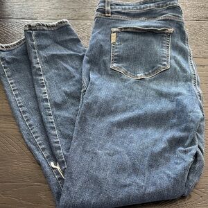 PAIGE Hoxton Ultra Skinny Classic Blue Denim Jeans
